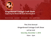 Tablet Screenshot of gingerbreadcottage.org